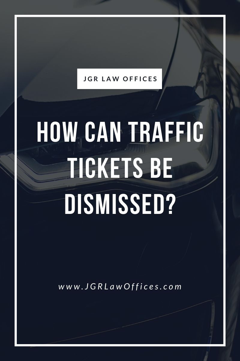 How Can Traffic Tickets be Dismissed