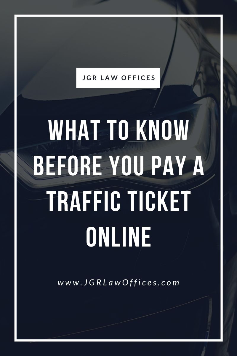 Traffic Ticket Pay Online – What to Know Before You Pay