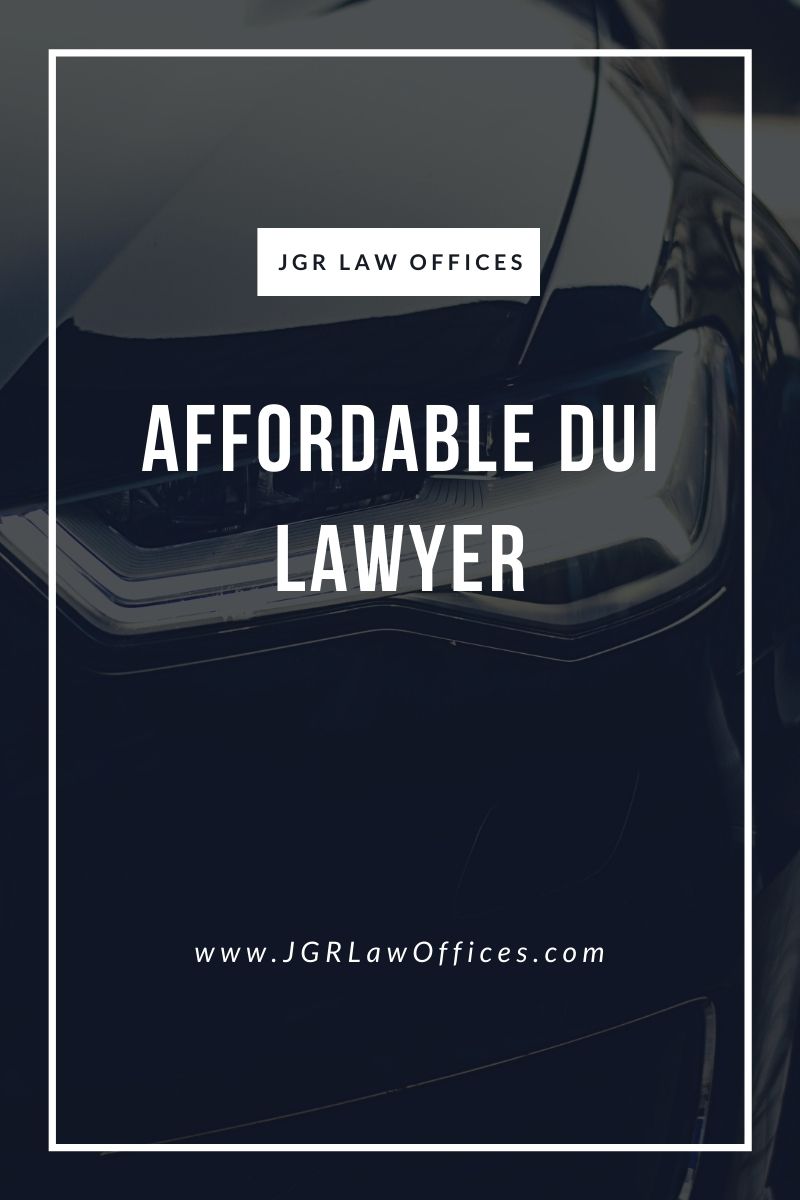 Affordable DUI Lawyer