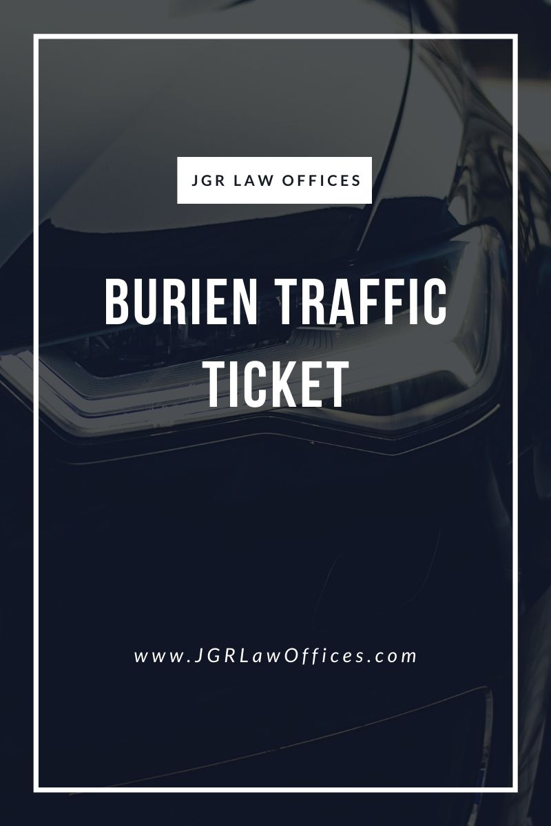 Burien Traffic Ticket