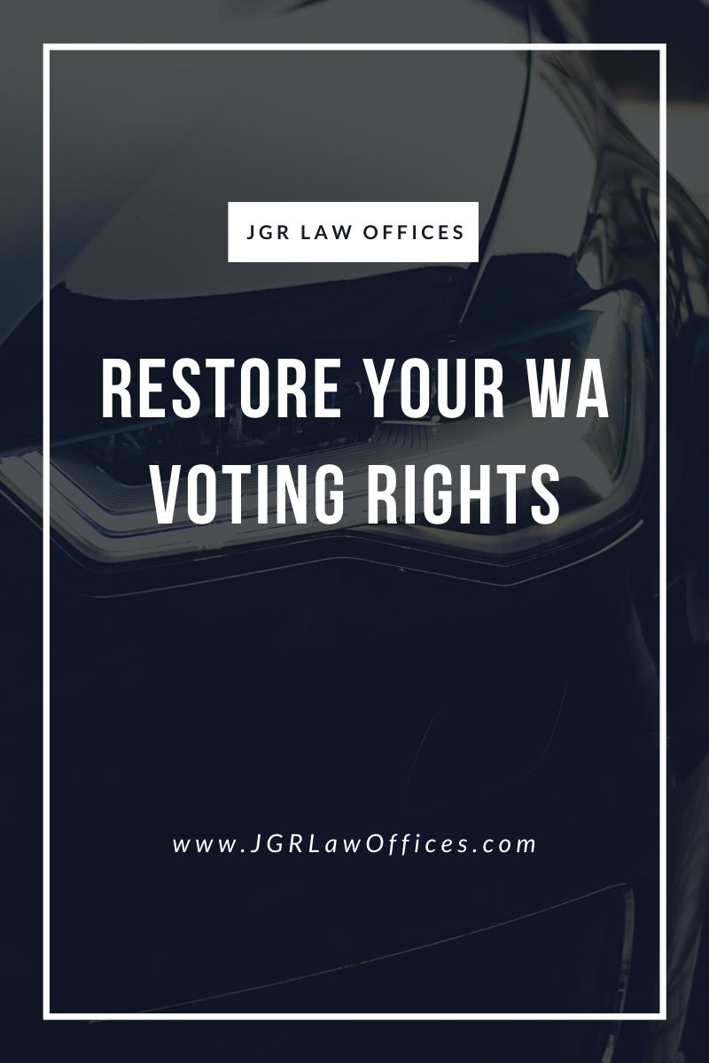 Restore Your WA Voting Rights