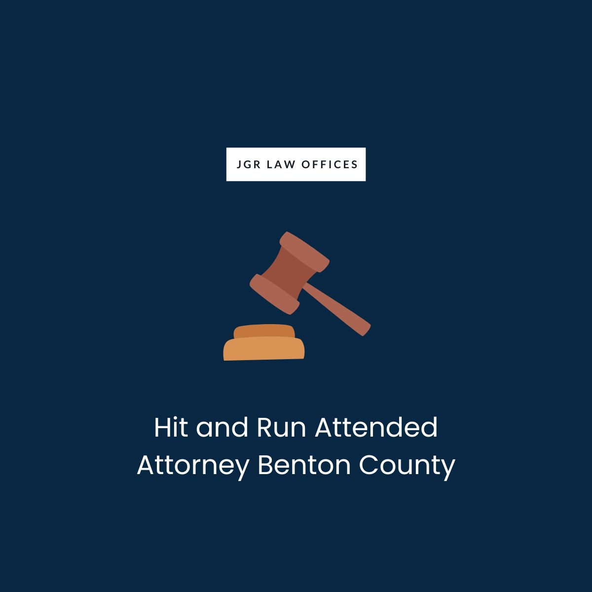 Hit and Run Attended Attorney Benton County