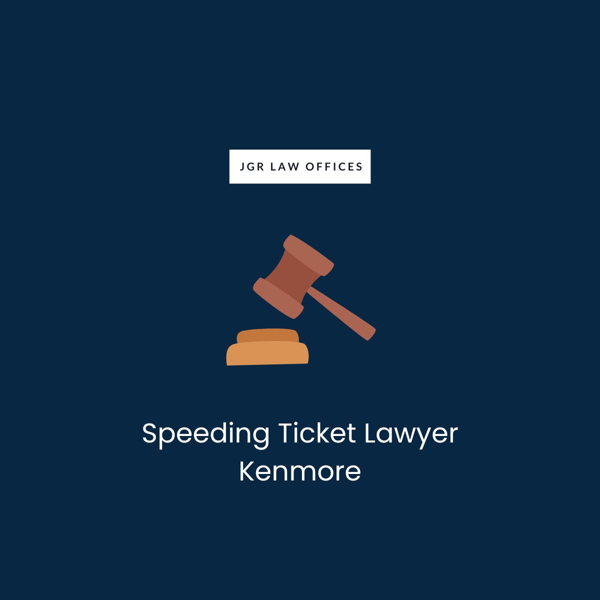 Speeding Ticket Attorney Kenmore