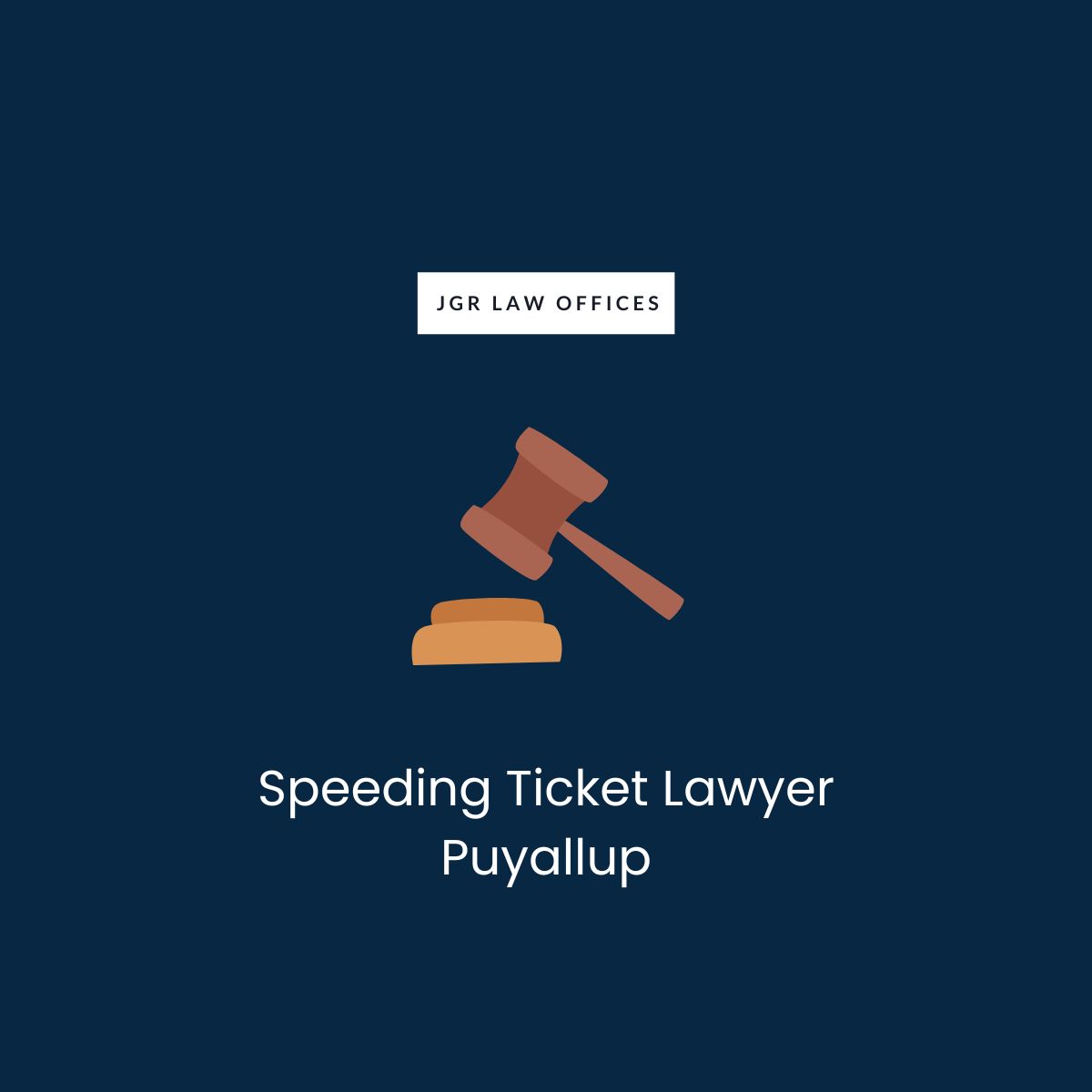 Speeding Ticket Attorney Puyallup