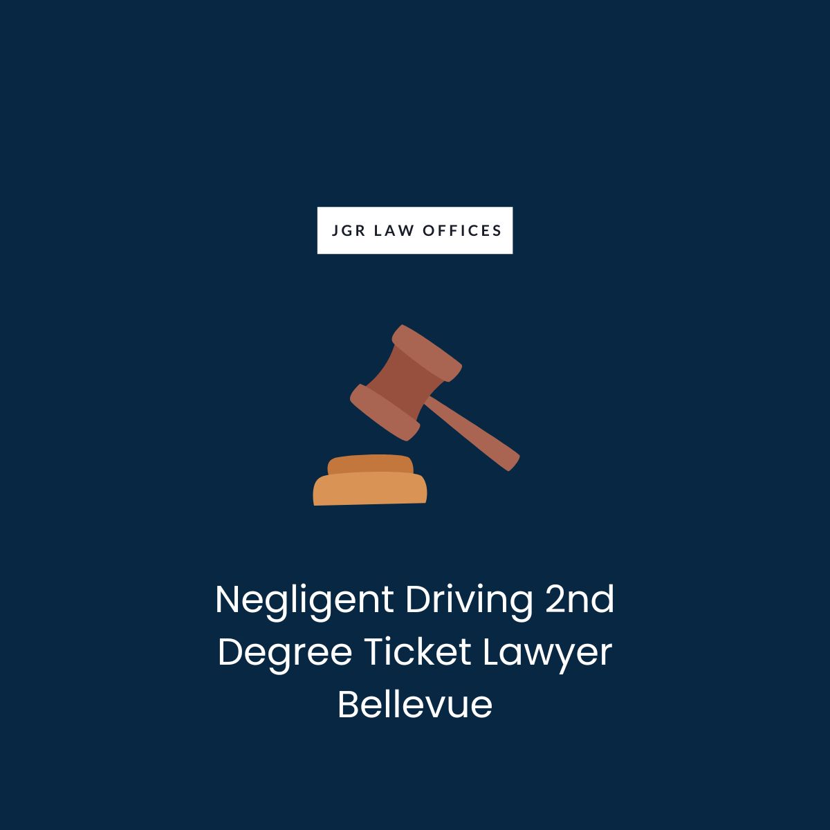 Negligent Driving 2nd Degree Ticket Attorney Bellevue
